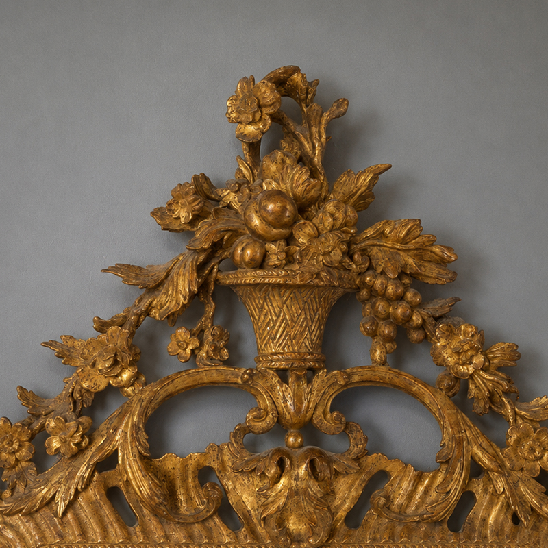 LARGE PAIR OF 19TH CENTURY GEORGE III STYLE GILTWOOD MIRRORS 2_NEW